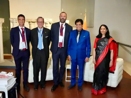 How is Piyush Goyal Strengthening Strategic Ties in Italy?