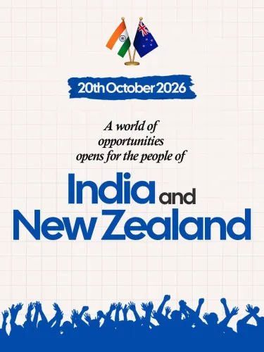 Piyush Goyal: India-New Zealand FTA Enters Force on Vijayadashami