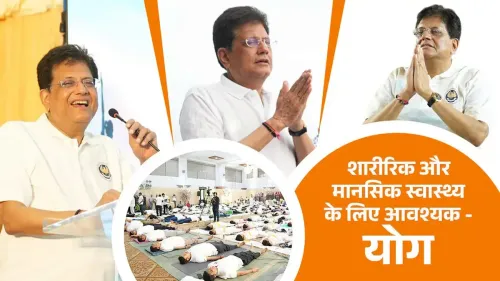 Piyush Goyal Marks International Day of Yoga 2026