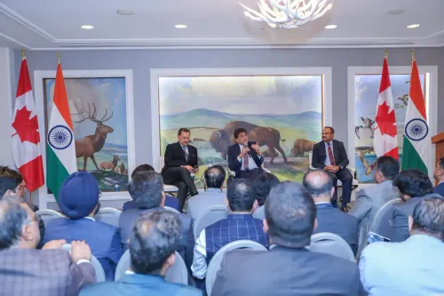 Piyush Goyal Meets Indian Business Delegation Abroad