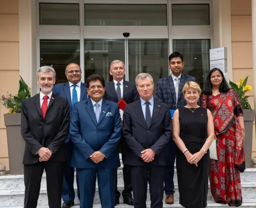 Piyush Goyal Meets Monaco Ministers on Trade Ties