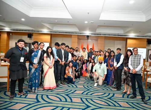 Piyush Goyal Meets MP LEAD Fellows, Backs Youth Role in Viksit Bharat