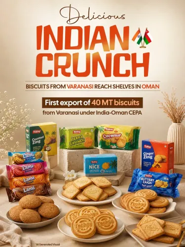 Piyush Goyal: Varanasi Biscuits Exported to Oman Under CEPA