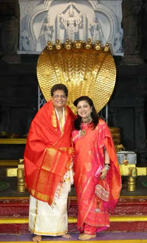 Piyush Goyal Visits Tirupati Before Birthday, Prays for Nation