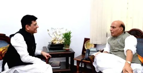Piyush Goyal Wishes Rajnath Singh on Birthday