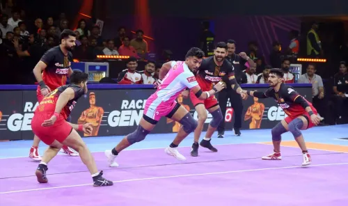 PKL Season 11: Arjun Deshwal's 17 Points Propel Jaipur Pink Panthers Towards Playoffs