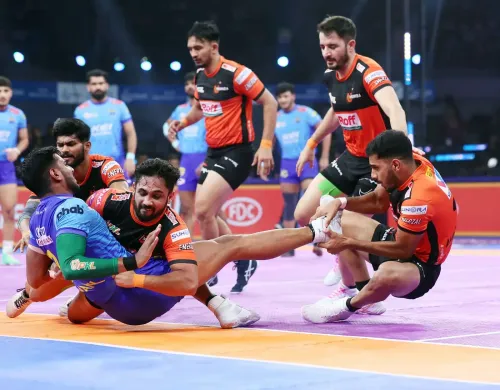 How Did Ajit, Sandeep, and Sunil Lead U Mumba to Victory Over Bengal Warriorz?