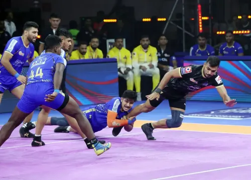 How Did Arjun Deshwal Lead Tamil Thalaivas to Their First Home Win Since 2018?