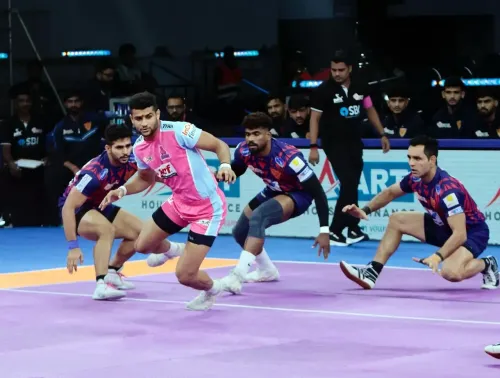 How Did Ashu and Sandeep Lead Delhi to Victory Over Jaipur Pink Panthers?