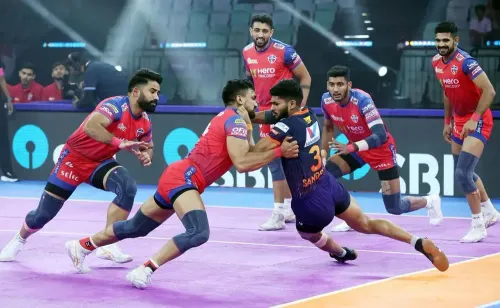 How Did Sumit Sangwan’s High Five Propel UP Yoddhas to Victory over U Mumba?