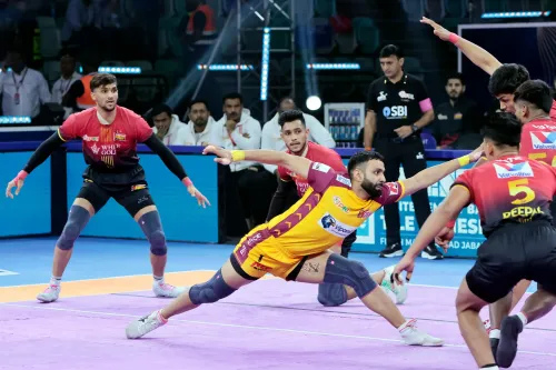 How Did PKL 12: Super 10s from Bharat and Vijay Propel Telugu Titans to Eliminator 3?