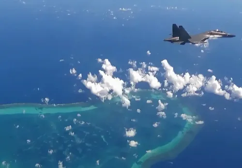 दक्षिणी थिएटर कमांड ने दक्षिण चीन सागर में गश्ती गतिविधियों की जानकारी दी