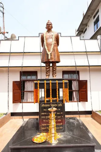 Himanta Sarma Honours Bishnuram Medhi, Names Bridge After Assam Icon