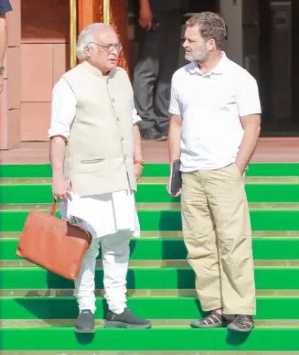 पीएम आवास के बाहर राहुल गांधी का धरना प्रदर्शन रात भर चलेगा : जयराम रमेश