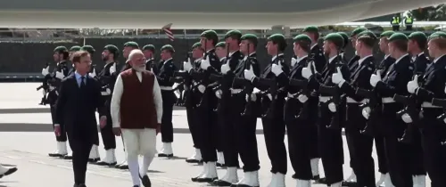 PM Modi arrives in Gothenburg, Sweden PM Kristersson receives him at airport