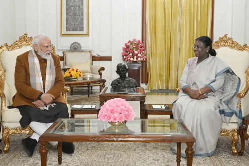 Did PM Modi Meet President Murmu at Rashtrapati Bhavan?