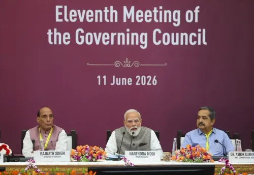 PM Modi Chairs 11th NITI Aayog Governing Council Meet