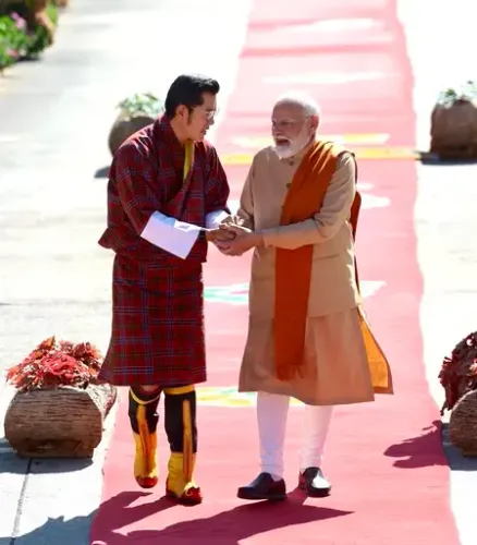 Did PM Modi Receive a Warm Send-Off from King Jigme Khesar?