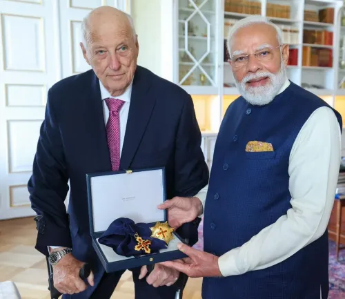 Modi receives Norway's Grand Cross — his 32nd global honour on 5-nation tour