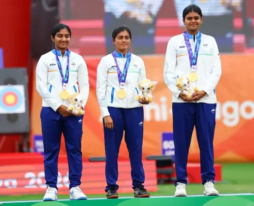 PM Modi hails Jyothi, Prithika, Chikitha on Asian Games gold and world-record 238