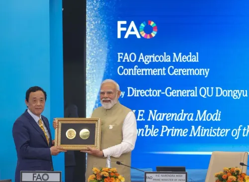 PM Modi receives FAO Agricola Medal 2026, dedicates honour to India's farmers