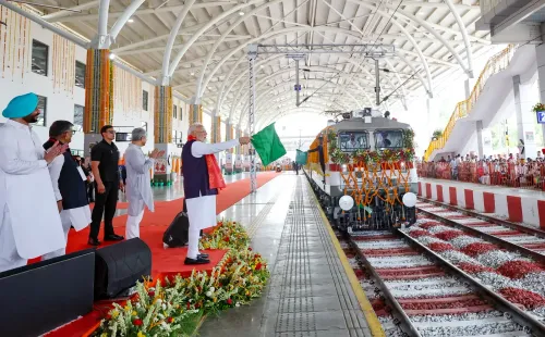 PM Modi e-inaugurates 4 redeveloped Gujarat railway stations under Amrit Bharat Scheme