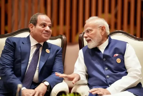 Modi, Egypt's El-Sisi meet at 18th BRICS Summit to deepen bilateral ties
