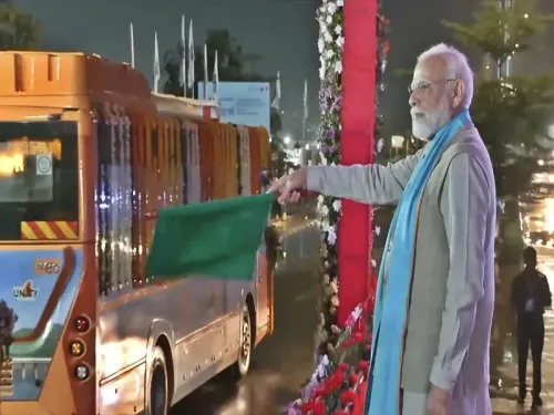 Did PM Modi Launch 25 New E-Buses at the Statue of Unity?