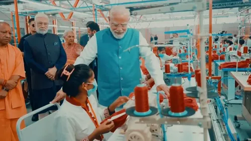 PM Modi flags women empowerment boost from Arvind Limited plant in Varanasi