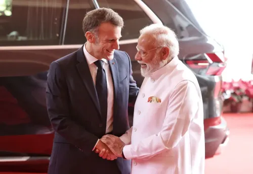 What Discussions Are Taking Place Between PM Modi and President Macron in Mumbai?