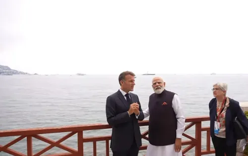 Modi, Macron tour Villa Kerylos in Nice during India-France summit