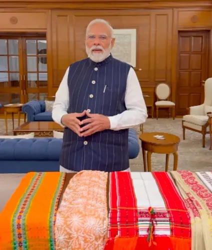 PM Modi greets nation on National Handloom Day, calls on citizens to back India's weavers