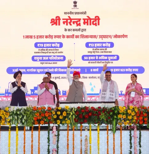 PM Modi hails all-round development in Rajasthan's Balotra