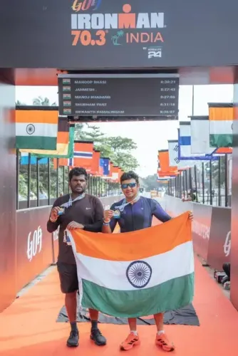 PM Modi hails youth fitness surge as BJP leaders Tejasvi Surya, Annamalai conquer Ironman 70.3 Goa