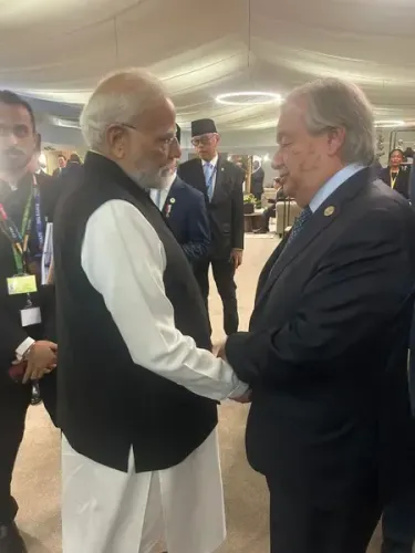PM Modi has 'very productive conversation' with UN chief Guterres during G20 Summit   