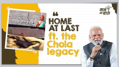 PM Modi highlights Chola copper plates return from Netherlands