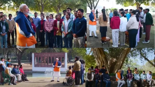 PM Modi Emphasizes 'Pariksha Pe Charcha', Urges 'Exam Warriors' to Remain Calm