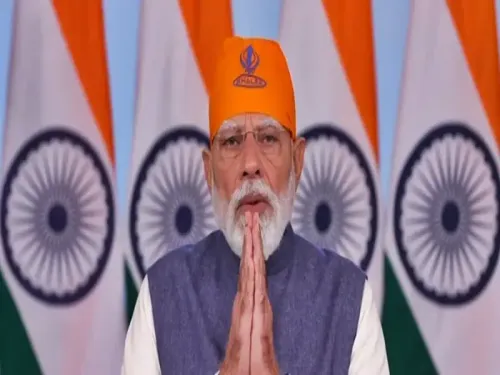 PM Modi Celebrates Sikh Heritage at 350th Shaheedi Samagam of Guru Teg Bahadur