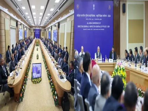 Prime Minister Modi Engages in In-Depth Talks on National Security at DG-IG Conference in Bhubaneswar