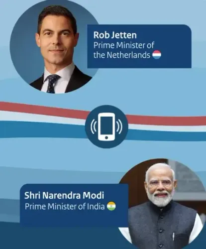 PM Modi and Netherlands' PM Discuss Key Areas of Cooperation