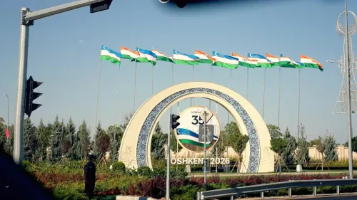 PM Modi in Tashkent: Monument tribute and diaspora meet