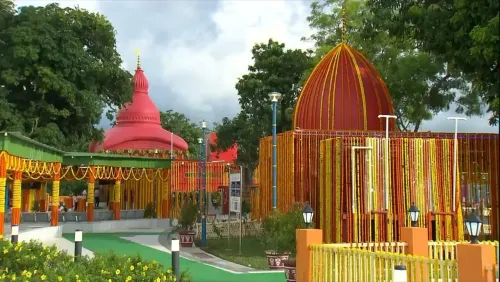 Did PM Modi Inaugurate the Revamped 524-Year-Old Tripura Sundari Temple?