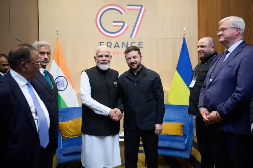 Modi keen on mutually beneficial ties with Ukraine, says Zelenskyy at G7