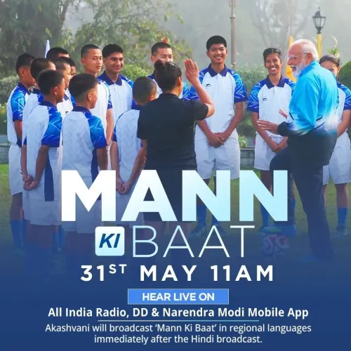 PM Modi invites listeners to Mann Ki Baat on 31 May