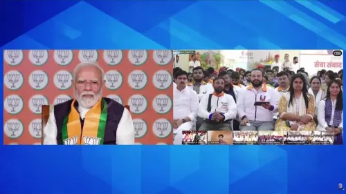 PM Modi Joins MP's Seva Sankalp Bike Yatra Virtually from Dewas