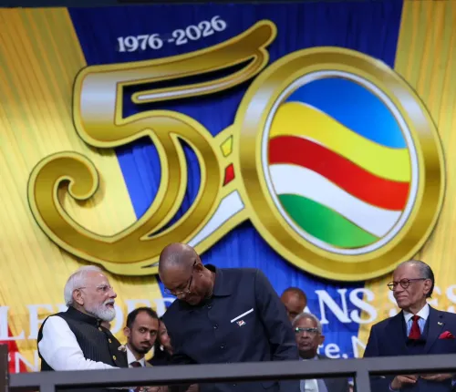 PM Modi Joins Seychelles Golden Jubilee Independence Day