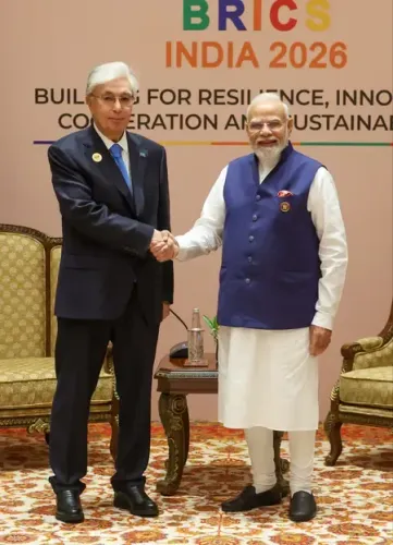 Modi, Kazakh President Tokayev reaffirm strategic partnership at BRICS 2026