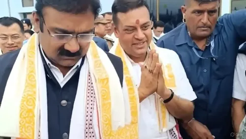 क्या भाजपा सांसद संबित पात्रा मणिपुर में पीएम मोदी की यात्रा से पहले पहुंचे?