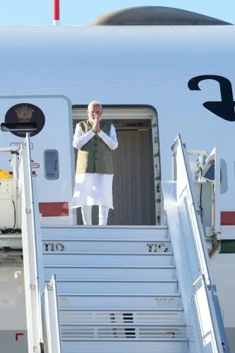 PM Modi Lands in Nice, Begins France Visit With Bilateral Agenda