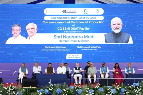 PM Modi Launches CG Semi OSAT Facility in Sanand, Gujarat